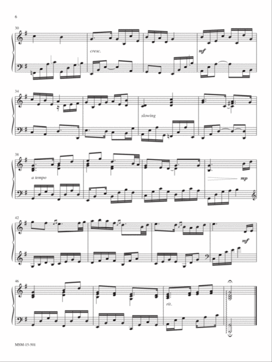 Wintertide Piano Solo scores gallery preview page 5