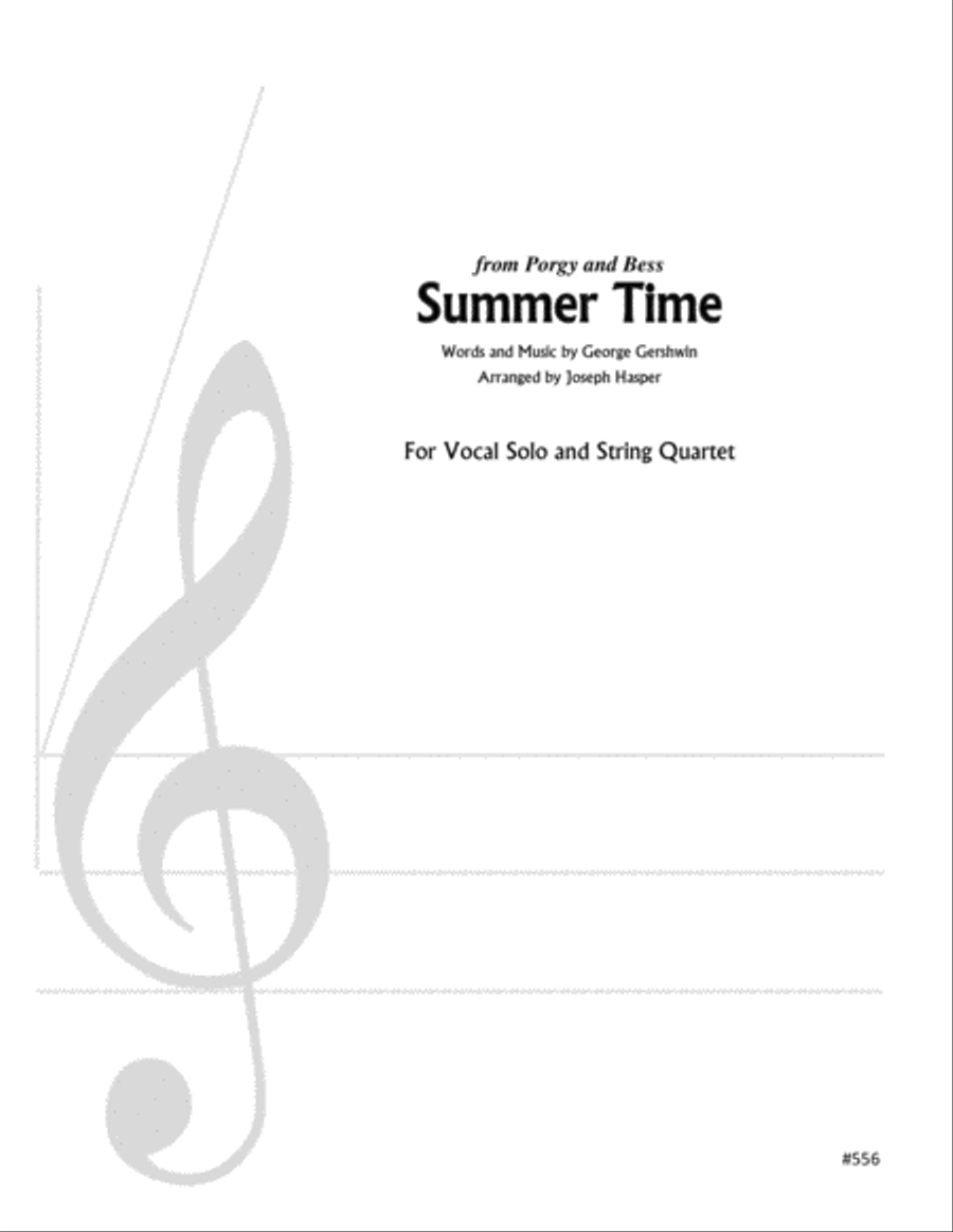 Summertime Chamber Orchestra scores gallery preview page 1