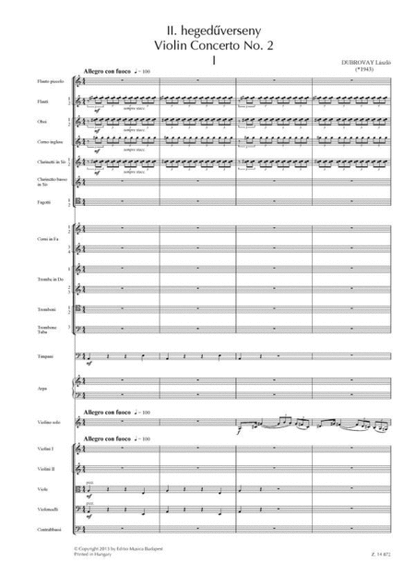 Violin Concerto No. 2 (211)
