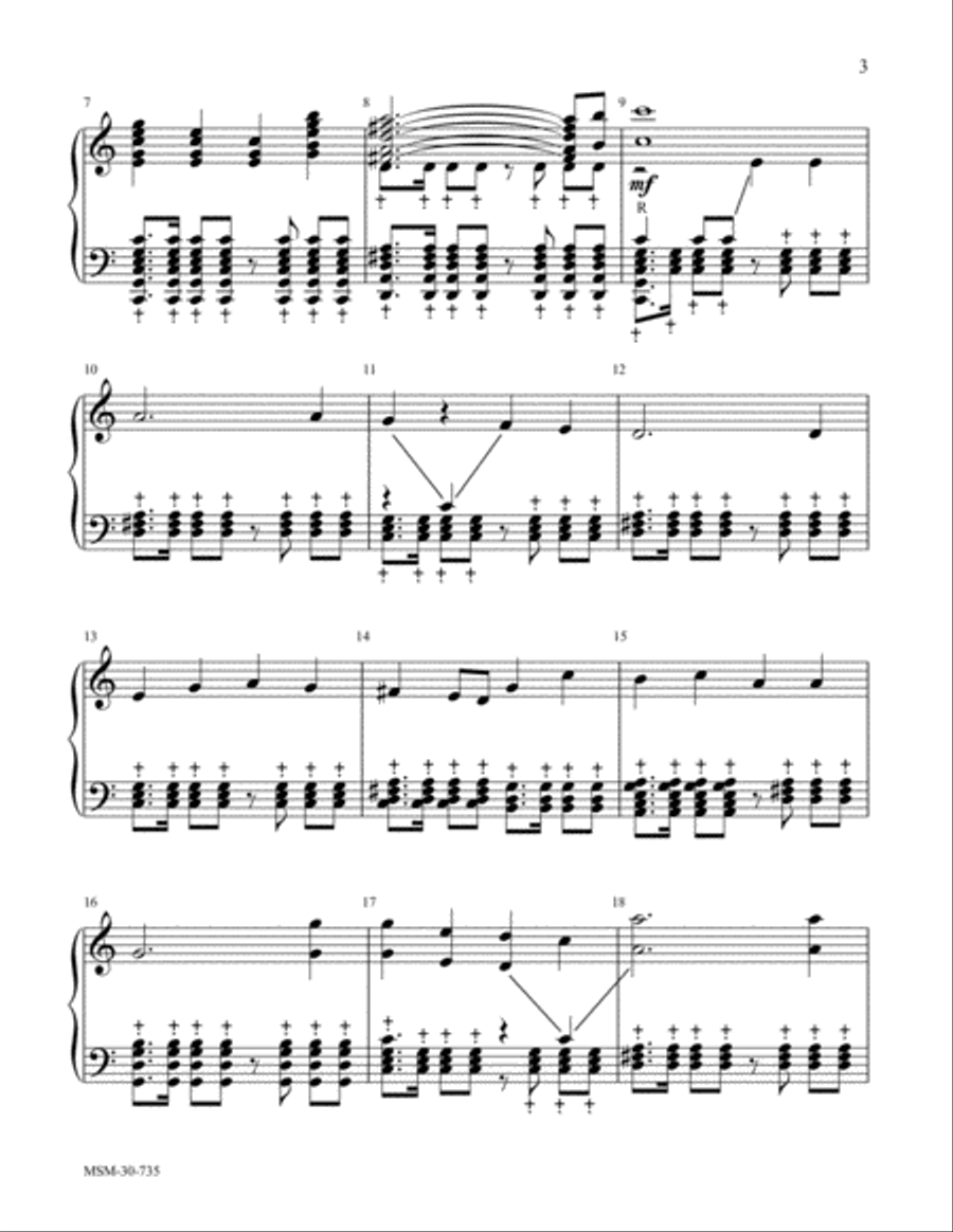 Crown Him with Many Crowns 5-Octaves scores gallery preview page 3