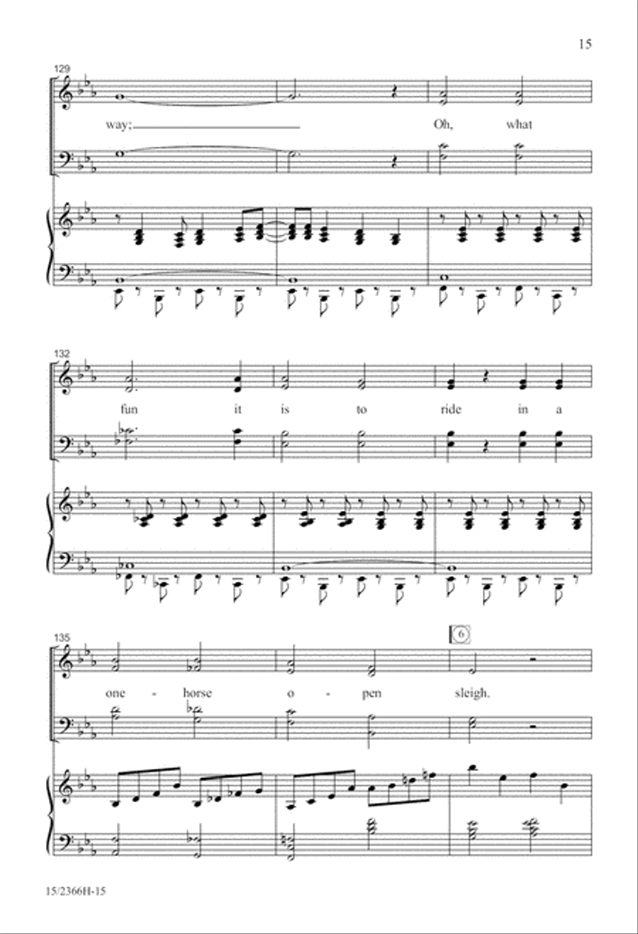 A Family Christmas Spectacular 4-Part scores gallery preview page 16
