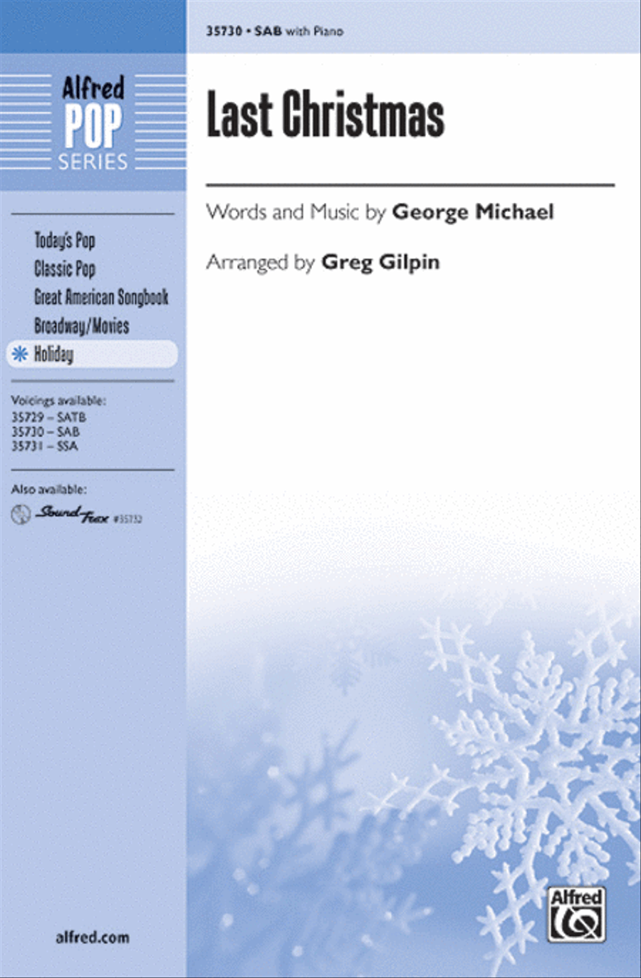 Last Christmas 3-Part scores gallery preview page 1