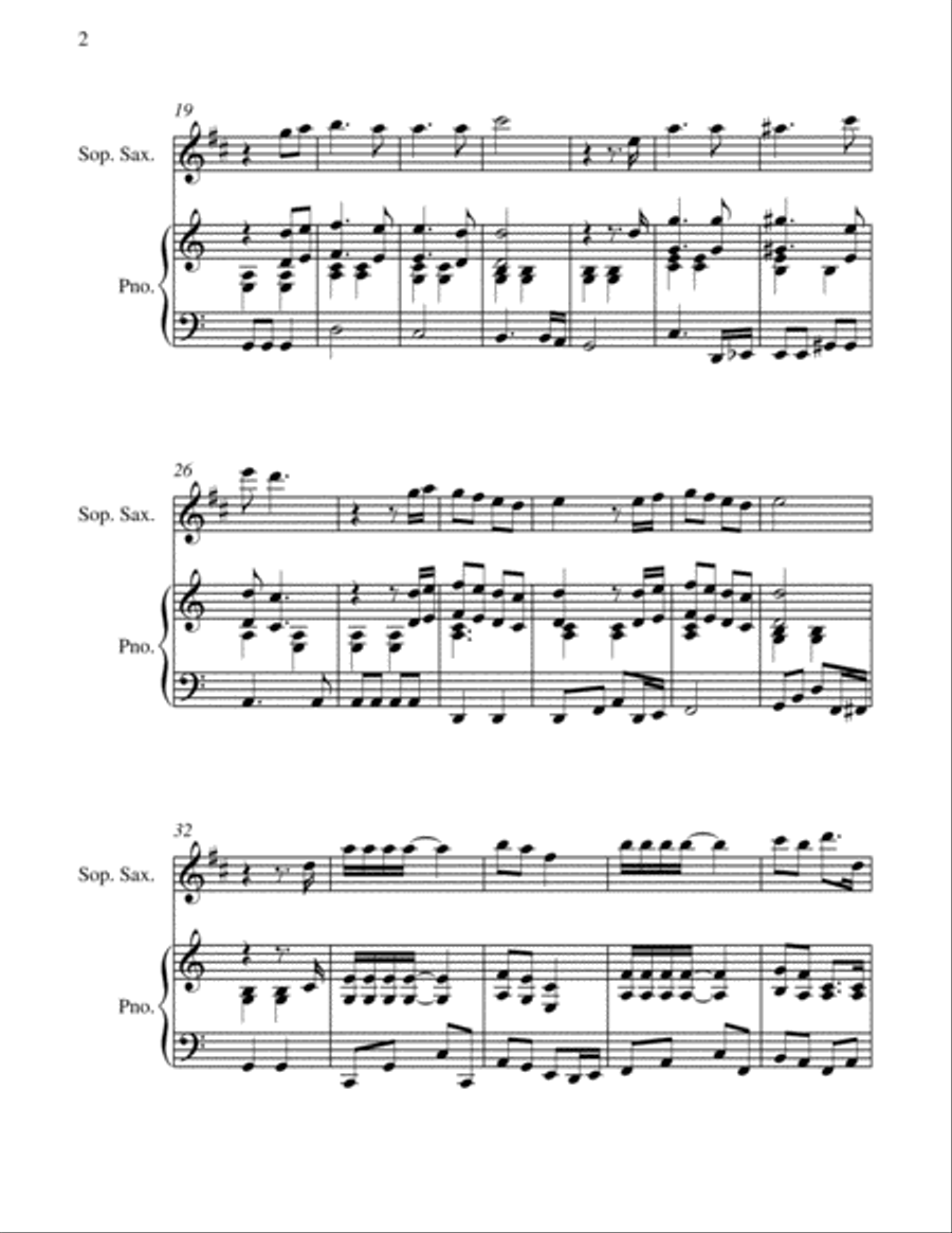 Christmas Time Soprano Saxophone scores gallery preview page 6
