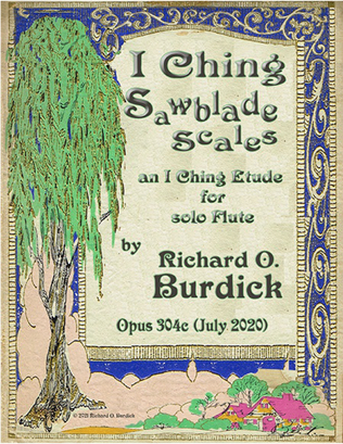 I Ching Sawblade Scales (etude) for flute, Op. 304c