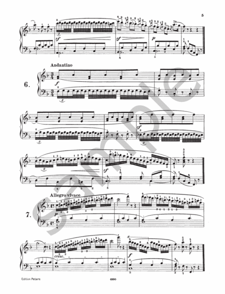 160 Eight-Bar Exercises Op. 821 for Piano