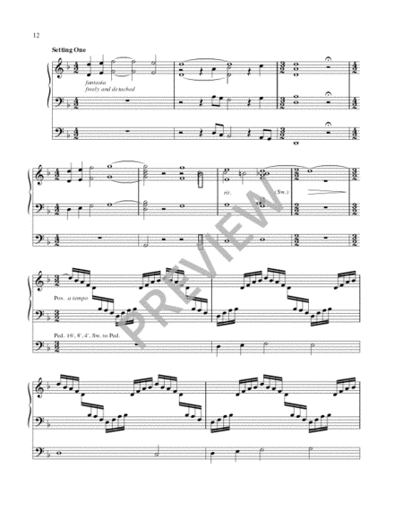 Hymn Harmonizations for Organ - Volume 4