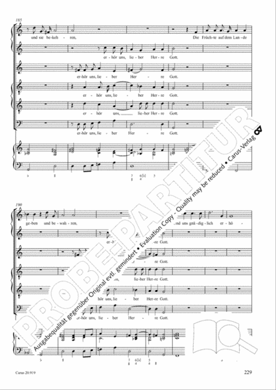 Opera varia I. Works with 1-7 parts (Complete edition, vol. 19) [Werke mit 1-7 obligaten Stimmen] Score scores gallery preview page 286