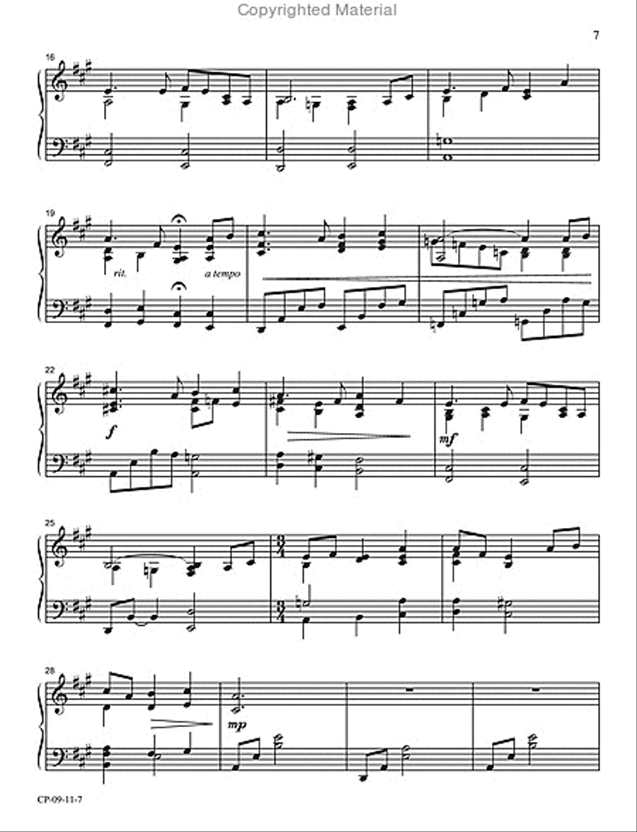 The Church Pianist's Library, Vol. 11 Piano Solo scores gallery preview page 5