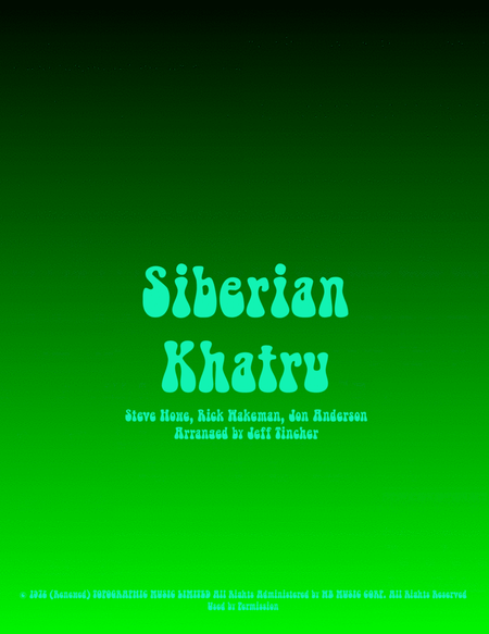 Siberian Khatru image number null