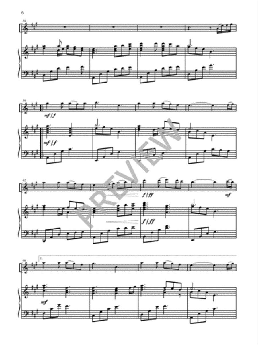 Five More Liturgical Meditations C Instrument scores gallery preview page 8