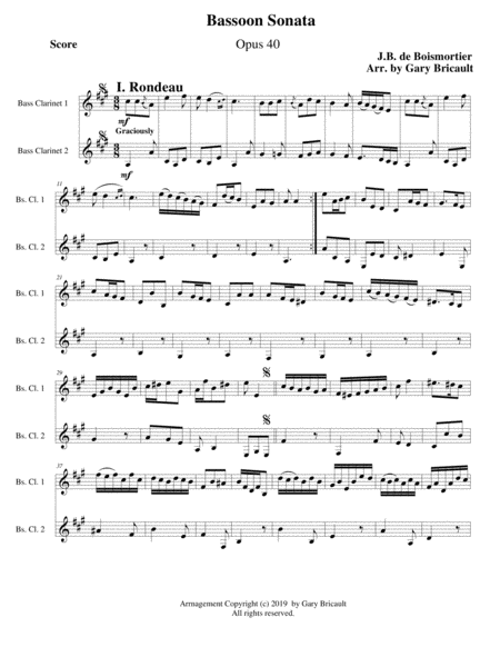 Bassoon Sonata - Opus 40 image number null