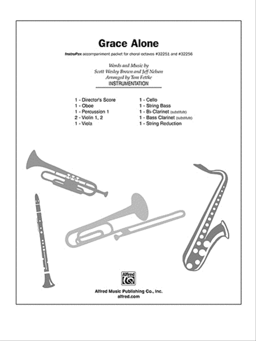 Grace Alone Grace Alone Choir scores gallery preview page 1