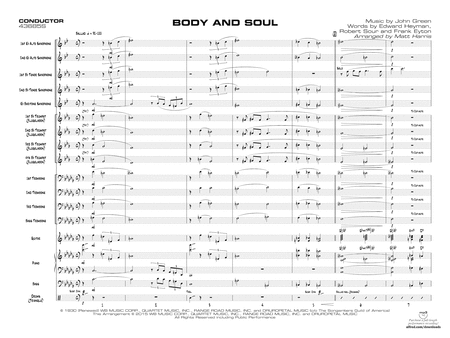 Body and Soul: Score