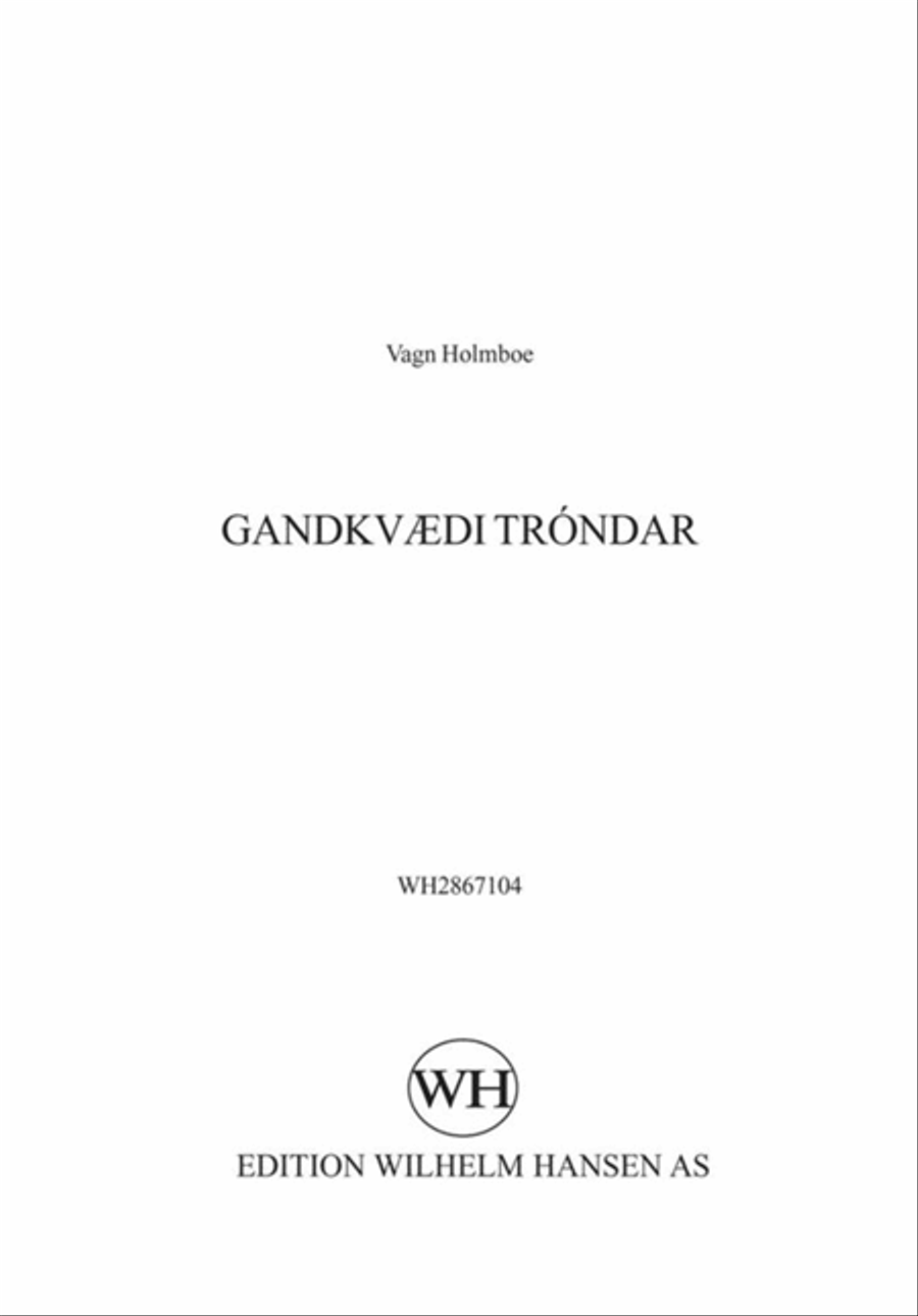Gandkvædi Tróndar
