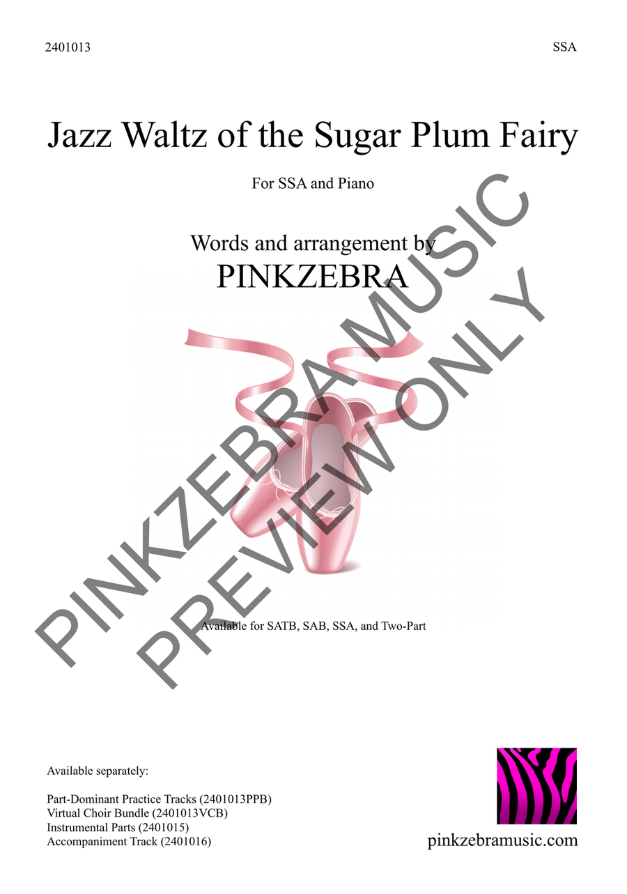 Jazz Waltz of the Sugar Plum Fairy (SSA) SSA scores gallery preview page 2