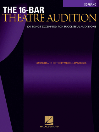 Book cover for The 16-Bar Theatre Audition Soprano