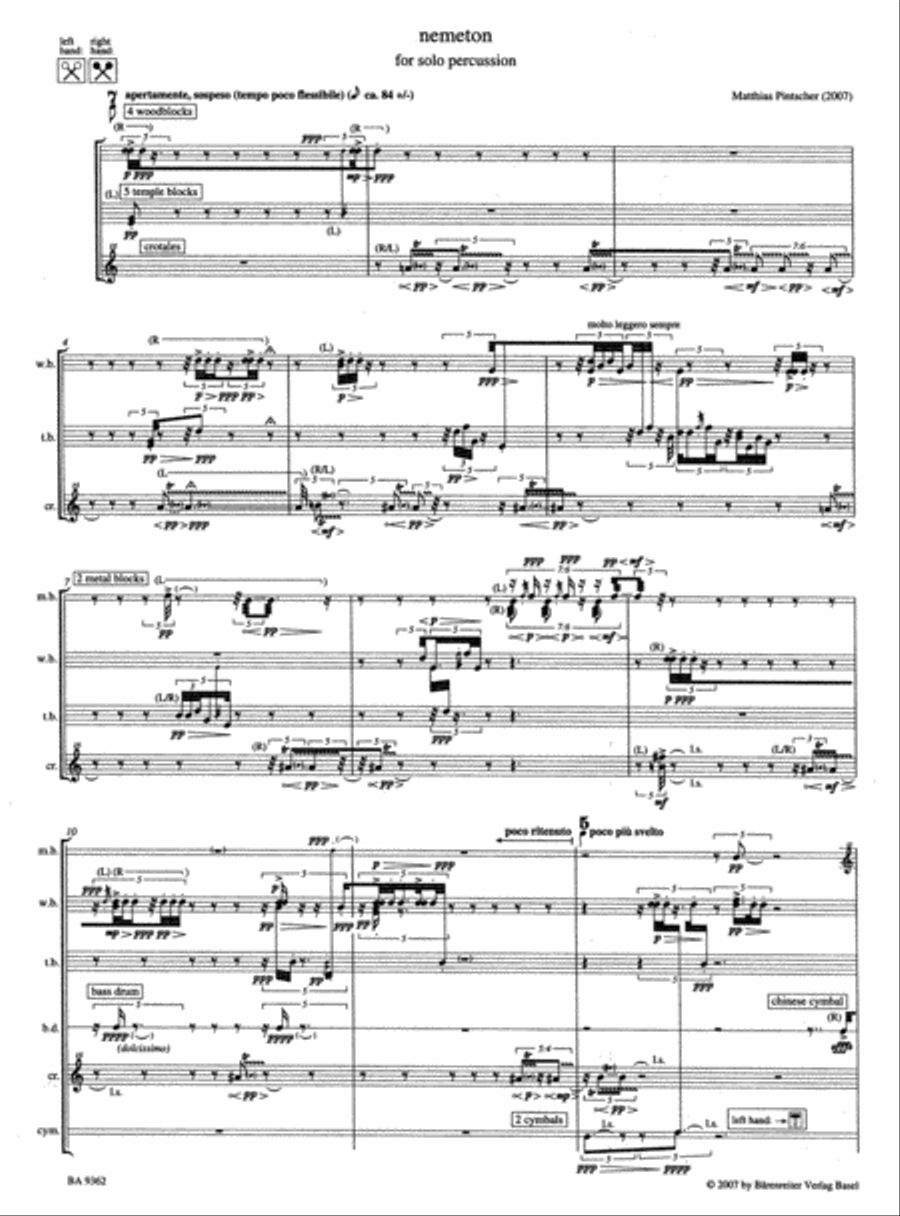 <br>Sheet music extract
