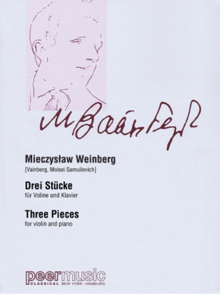 Book cover for Drei Stucke (Three Pieces)