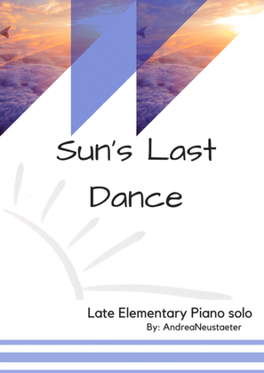 Book cover for Sun's Last Dance