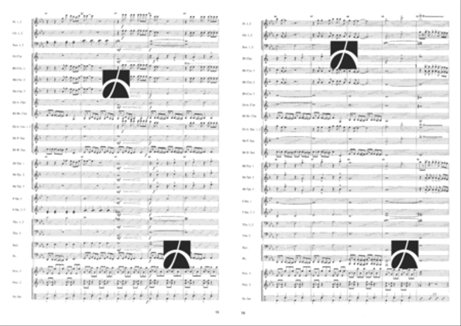 Cervo a Primavera Concert Band scores gallery preview page 8