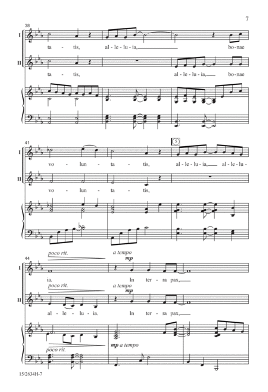 In Terra Pax In Terra Pax 2-Part scores gallery preview page 8