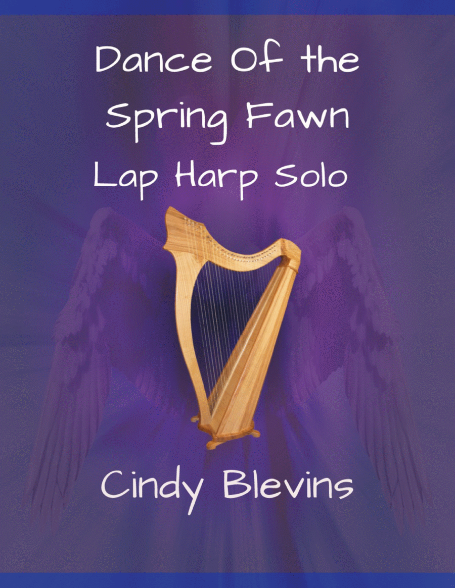 Dance of the Spring Fawn, original solo for Lap Harp Lap Harp scores gallery preview page 1