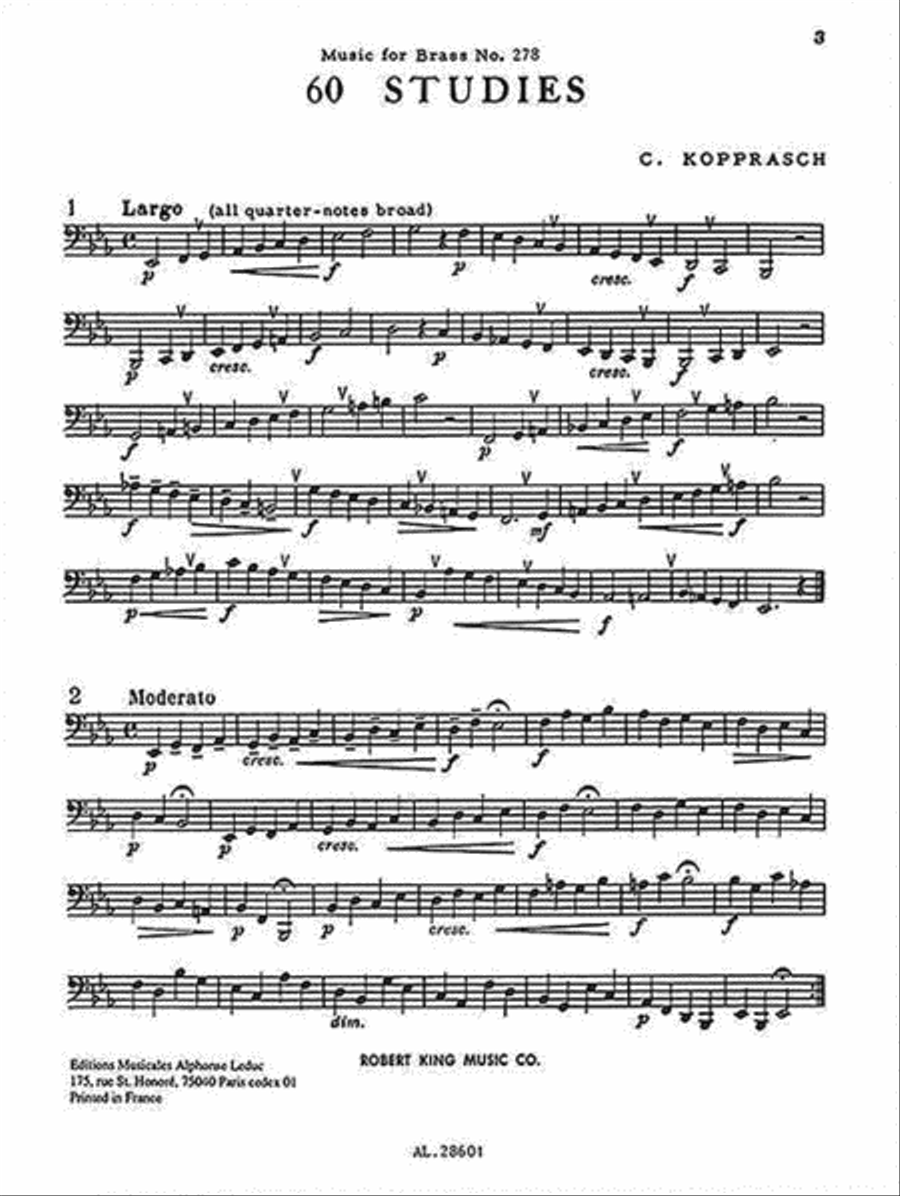 60 Selected Studies for Tuba Tuba scores gallery preview page 2