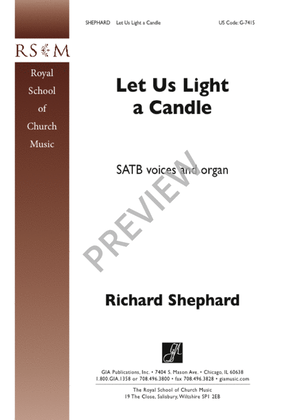 Book cover for Let Us Light a Candle