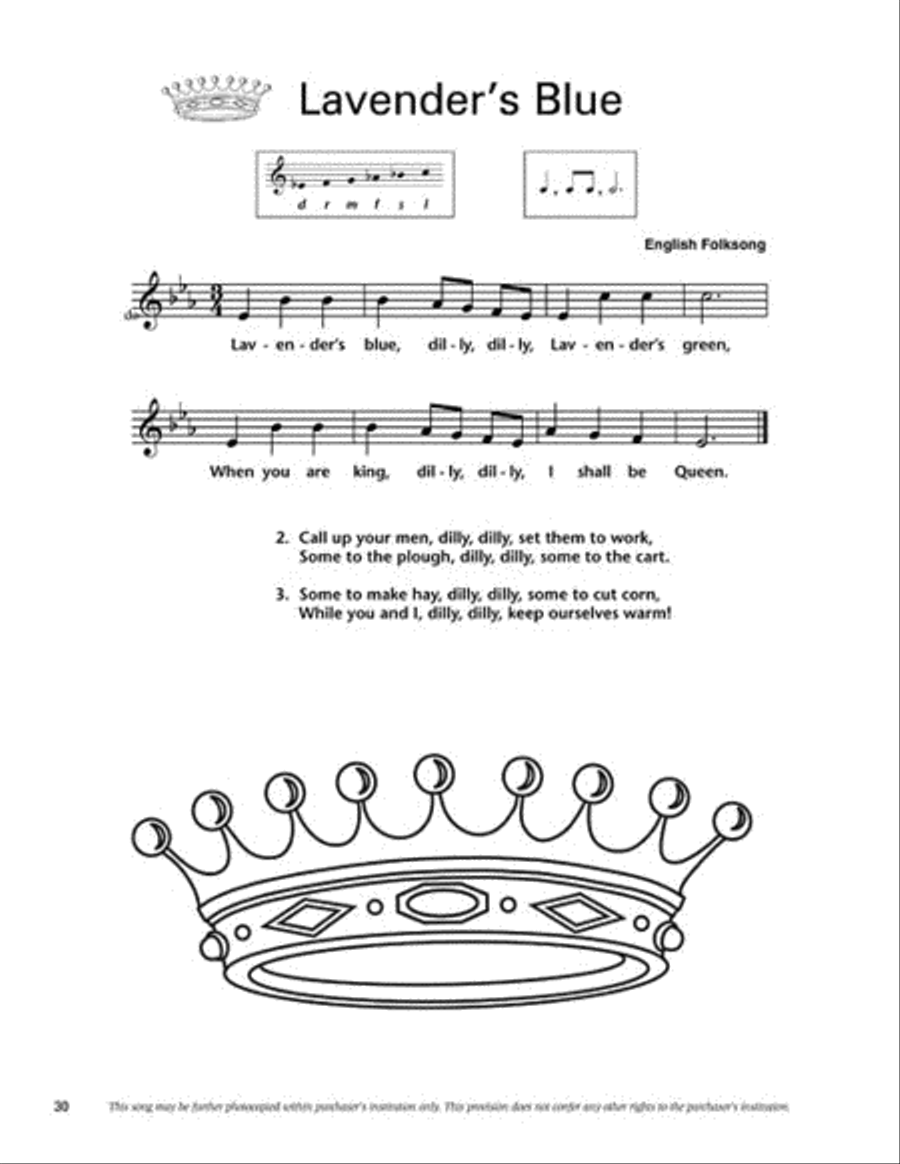 Kodaly in the Classroom - Advanced Set 1 Choir scores gallery preview page 3