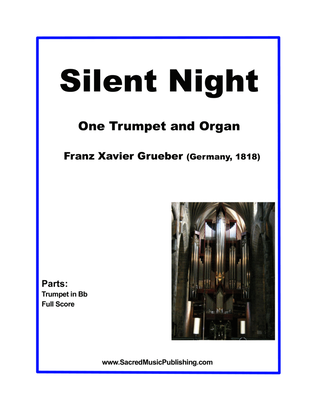 Book cover for Silent Night - One Trumpet and Organ