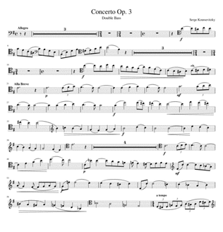 Book cover for Concerto Op. 3