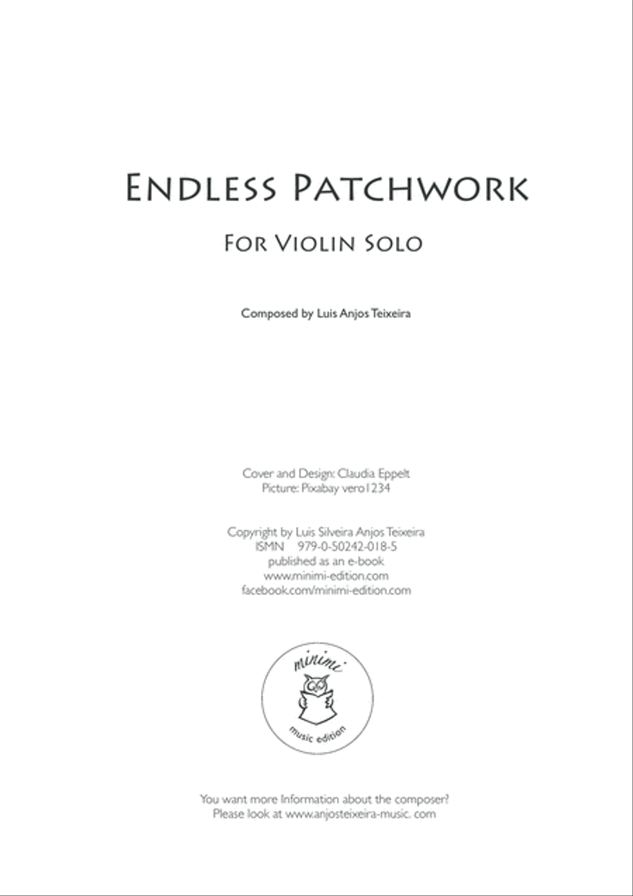 Endless Patchwork For Violin Solo Violin Solo scores gallery preview page 2