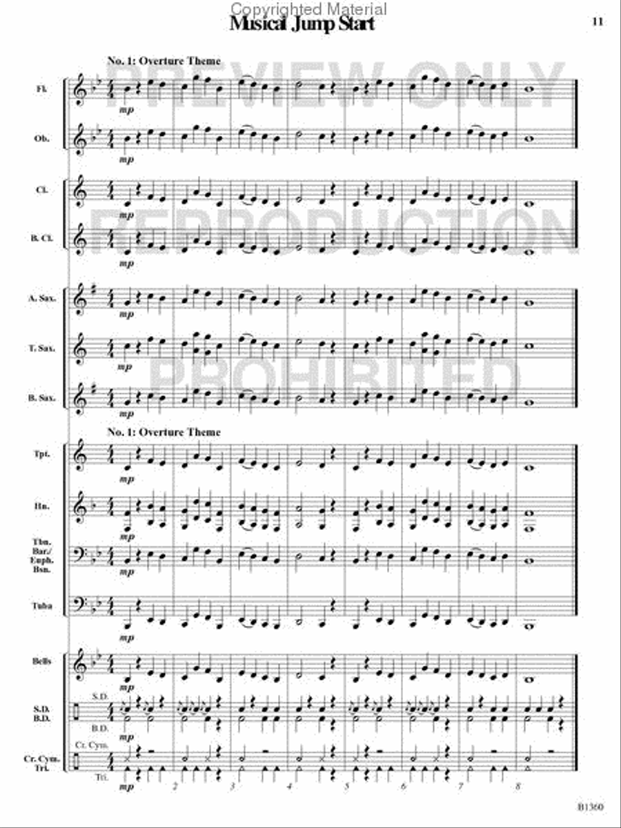 The Nutcracker Concert Band scores gallery preview page 10