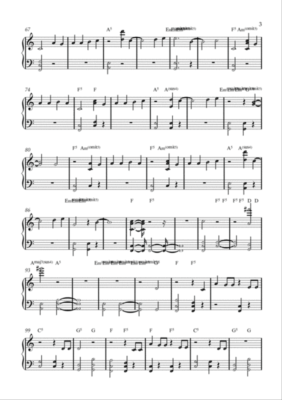 Holy Is The One Holy Is The One Easy Piano scores gallery preview page 3