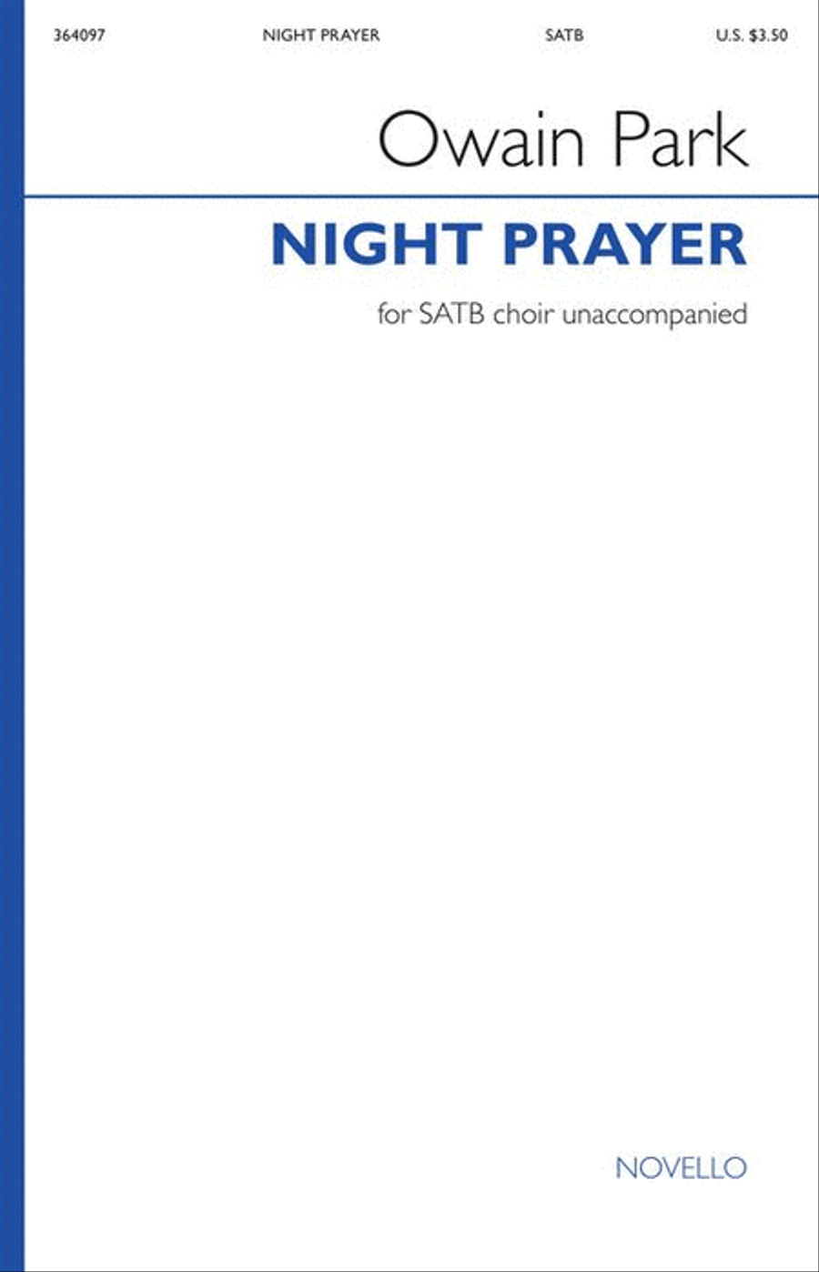 Night Prayer 4-Part scores gallery preview page 2