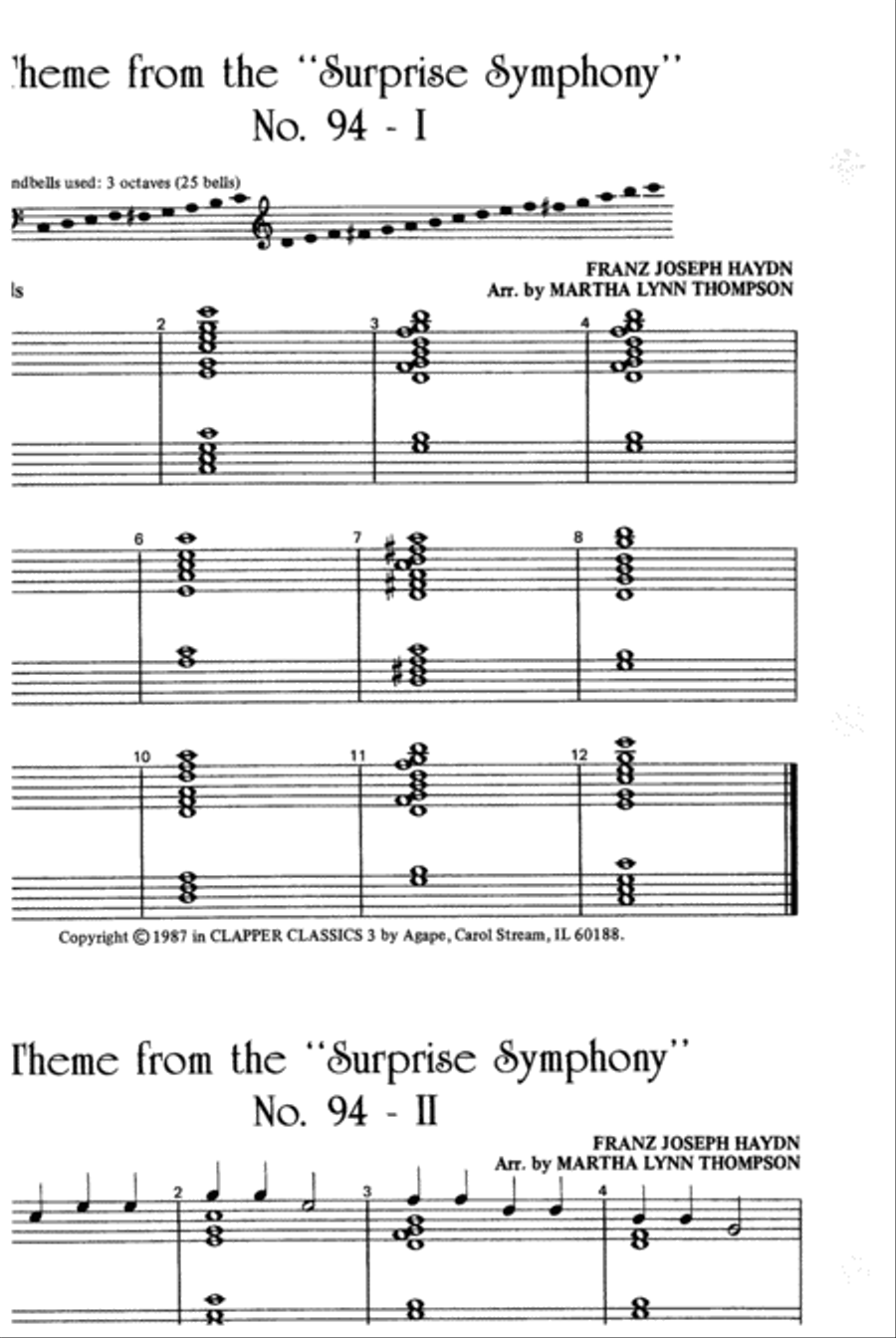 Clapper Classics 3-Octaves scores gallery preview page 2