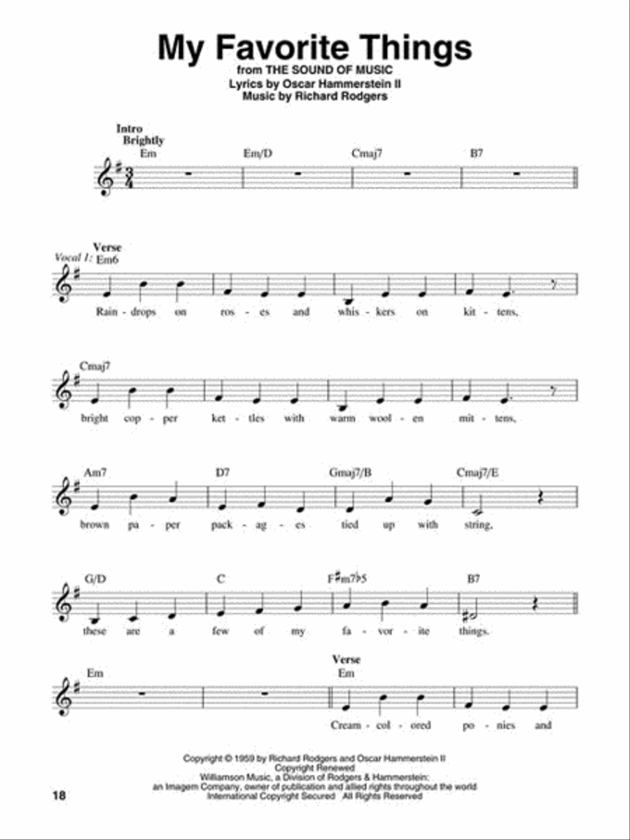 Songs Children Can Sing! Voice scores gallery preview page 3