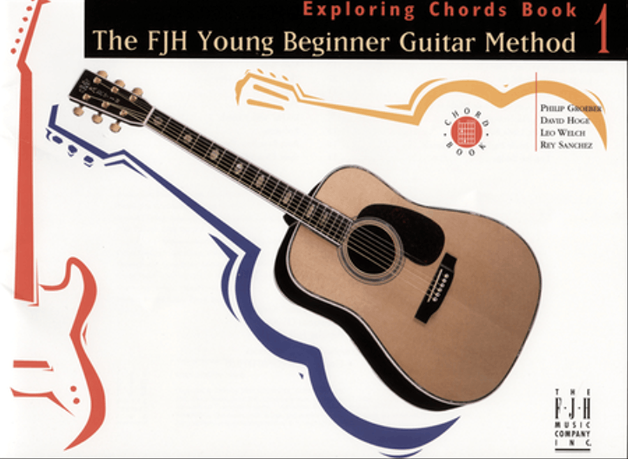 The FJH Young Beginner Guitar Method, Exploring Chords Book 1 Easy Guitar scores gallery preview page 1