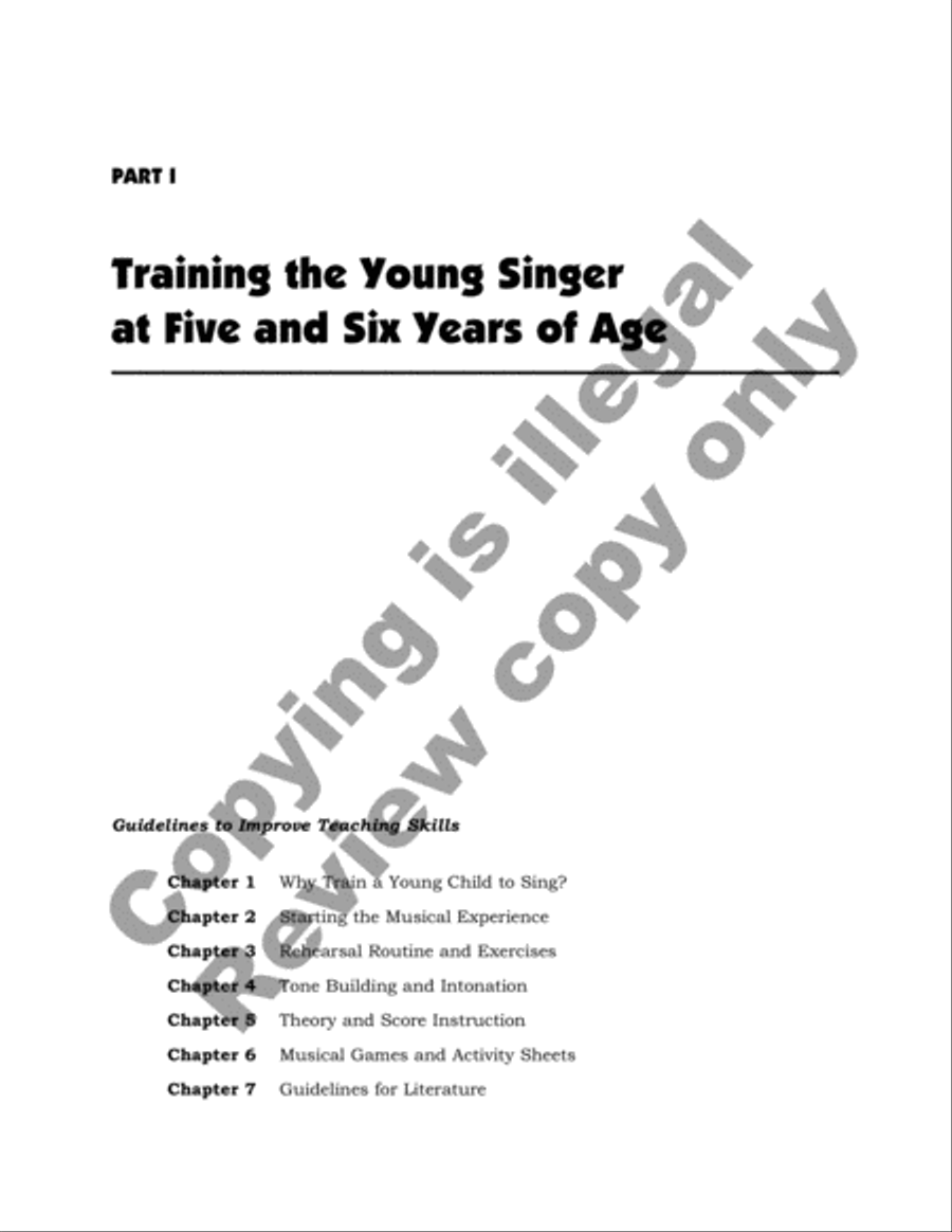 Innocent Sounds: Book I The Singer's Journey Begins Voice scores gallery preview page 5