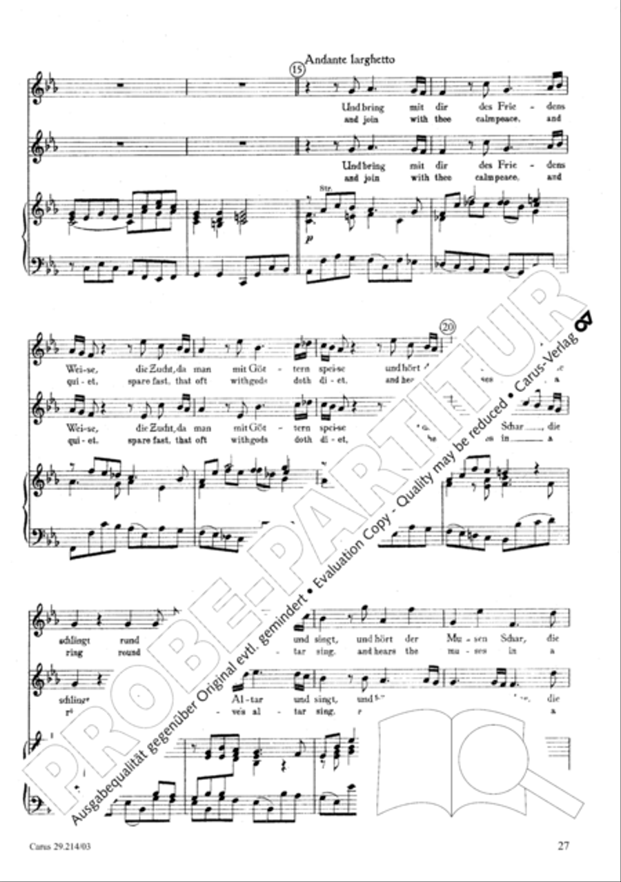 L'Allegro, il Pensieroso ed il Moderato TB scores gallery preview page 28