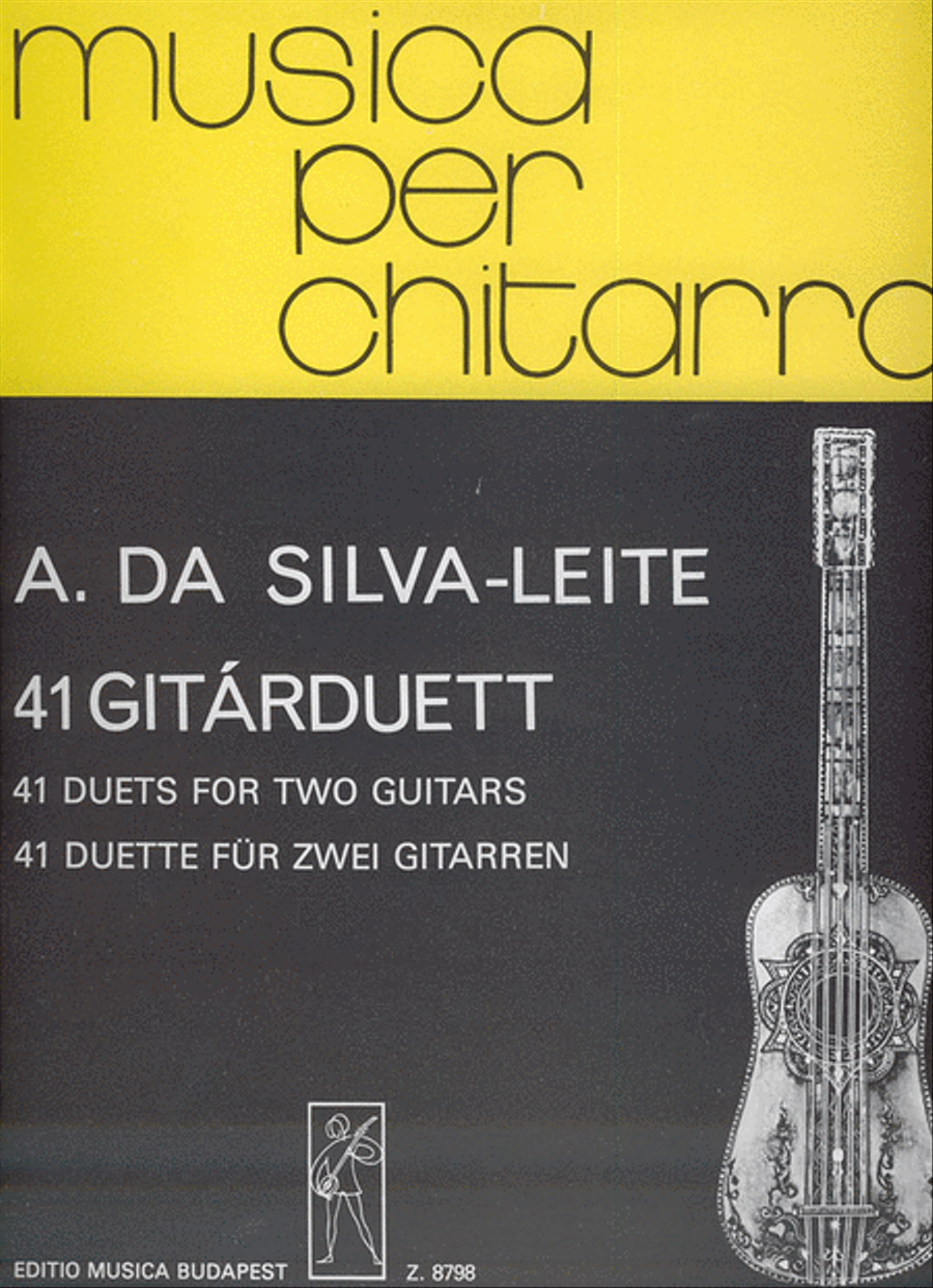 41 Duette Für Zwei Gitarren