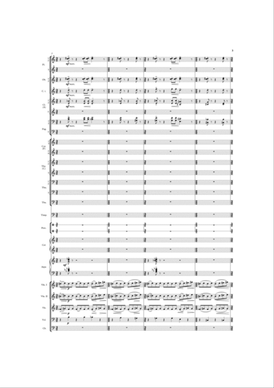 Orchestral Works 1 Orchestral Works 1 Full Orchestra scores gallery preview page 4