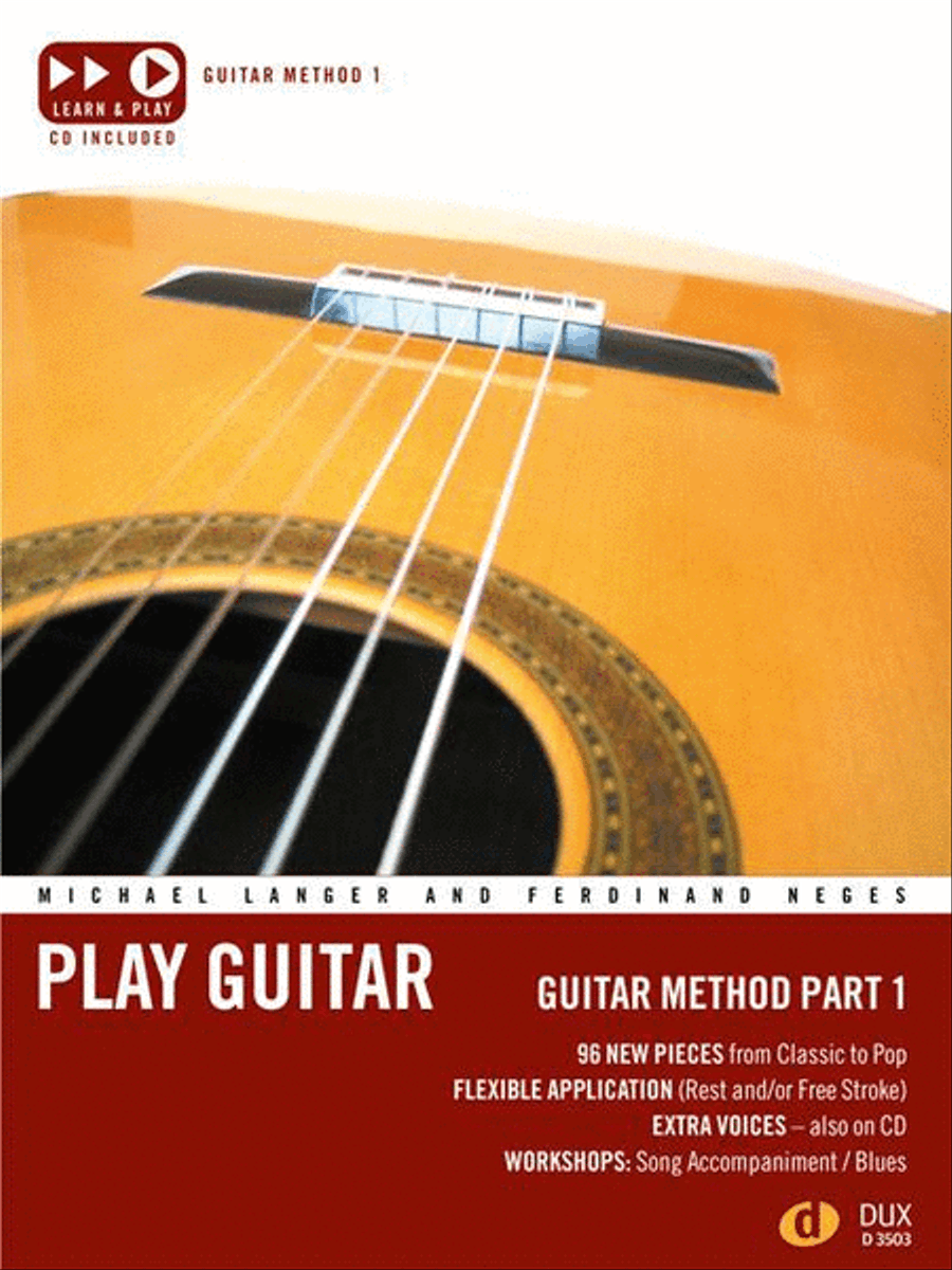 Play Guitar - Guitar Method Part 1 Guitar scores gallery preview page 1
