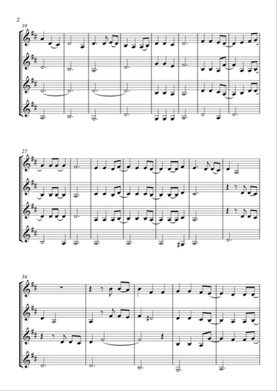 Be Thou My Vision Violin Solo scores gallery preview page 2
