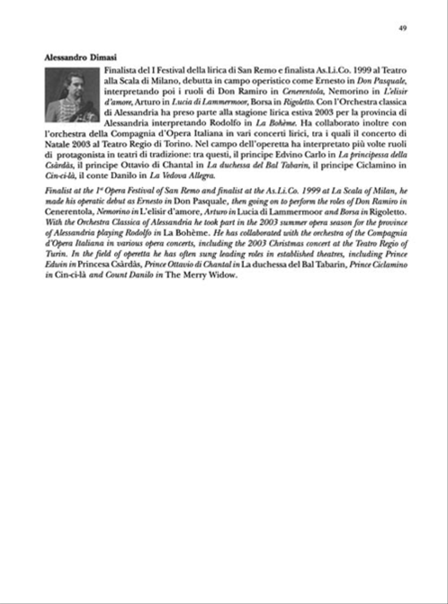 Cantolopera: Verdi Arias for Tenor Volume 2 Voice Solo scores gallery preview page 5