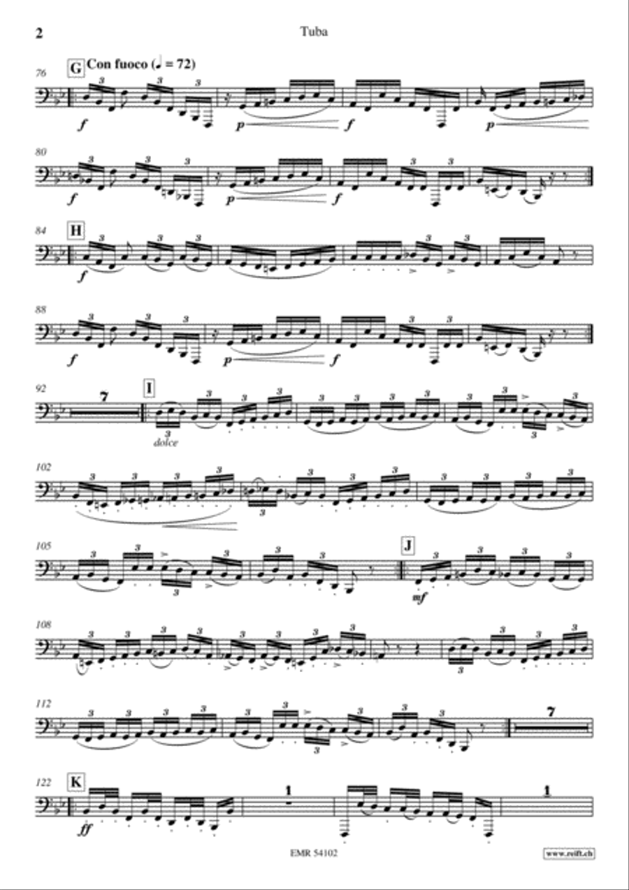Concertino Bb Minor Tuba scores gallery preview page 3