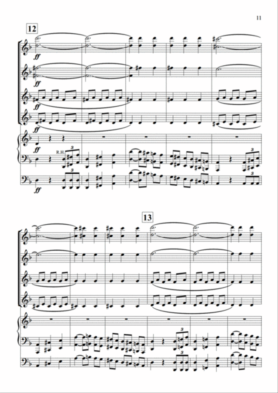 La gazza ladra - Overture Set of Parts scores gallery preview page 10