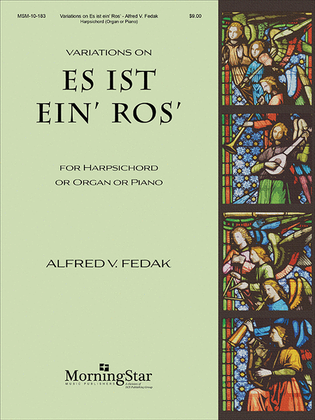 Book cover for Variations on Es ist ein' Ros'