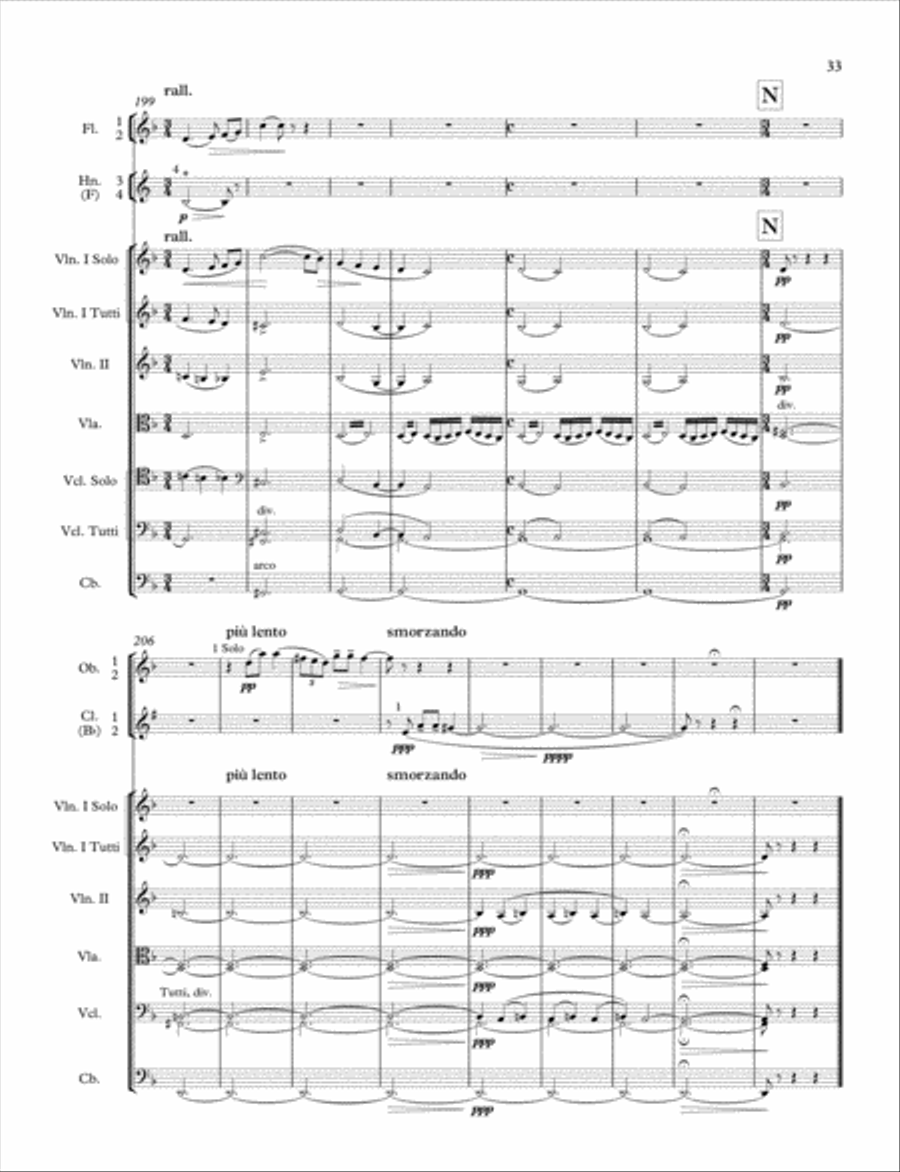 Norfolk Rhapsody No. 2 Full Orchestra scores gallery preview page 8