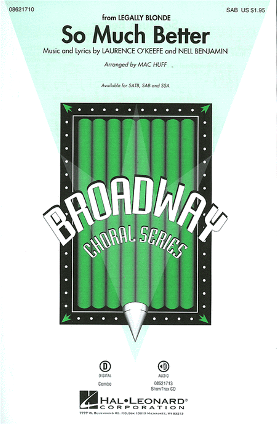 So Much Better (from Legally Blonde) 3-Part scores gallery preview page 1